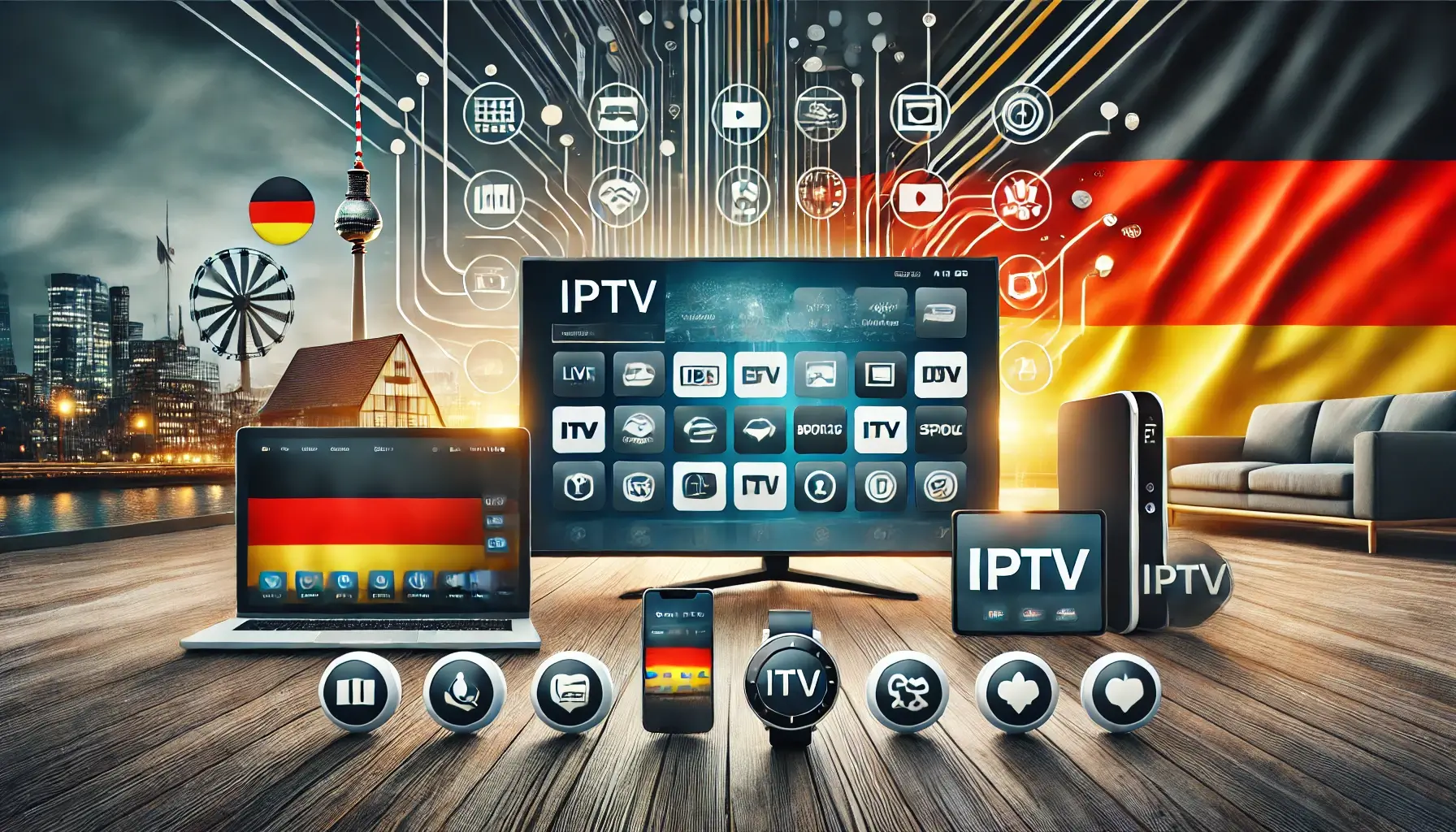 Die besten IPTV-Apps für deutsche Zuschauer im Jahr 2024