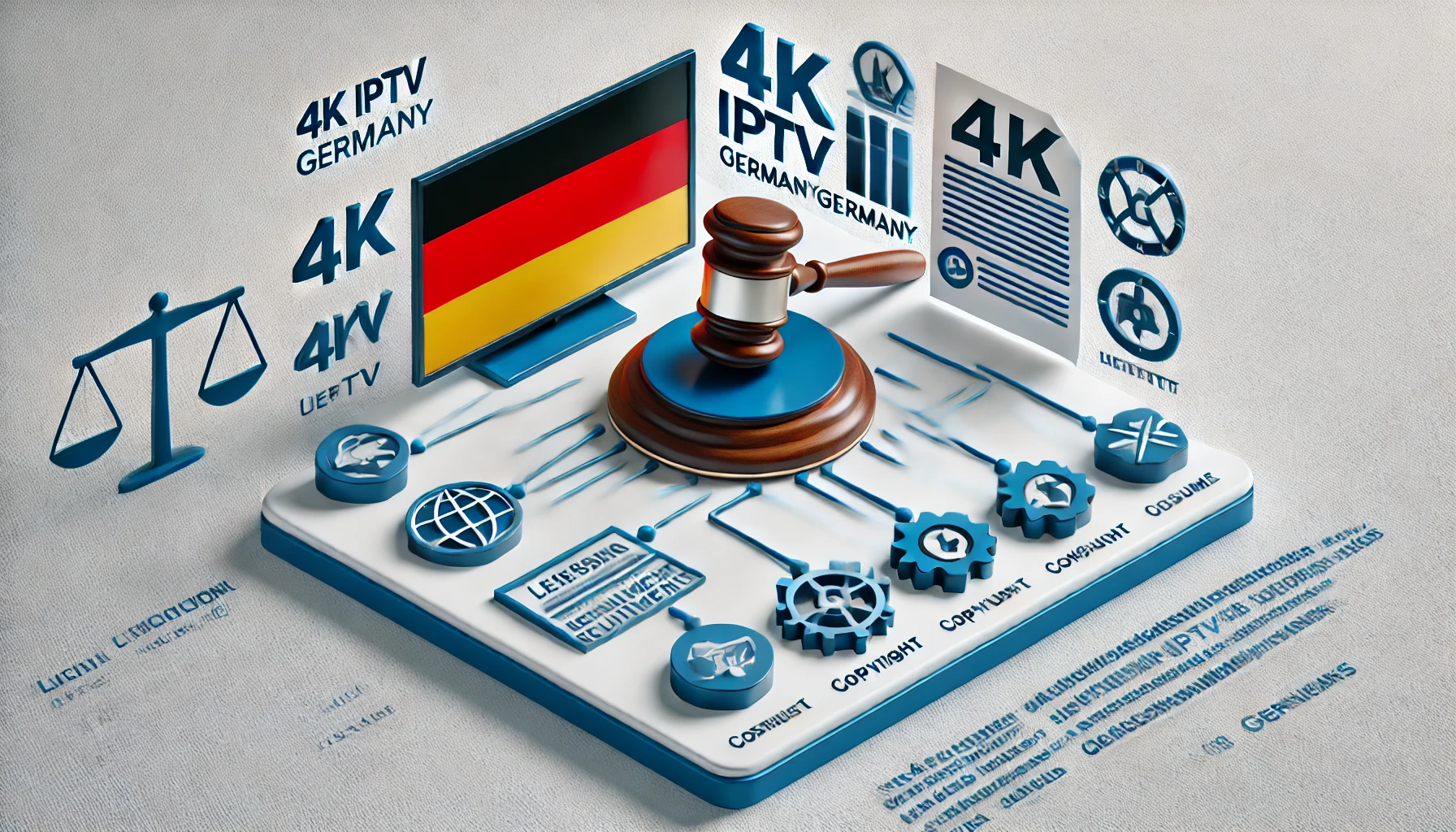 Rechtliche Aspekte von 4K IPTV in Deutschland: Was Sie wissen müssen